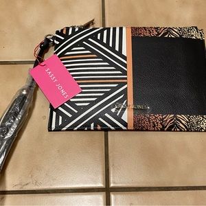 Sassy Jones Zanzibar Black Clutch